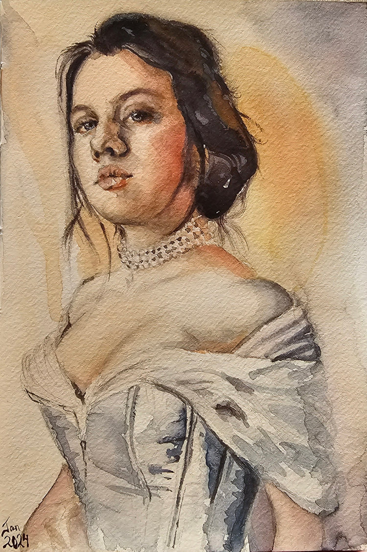 Museum art by Julia Steinbok