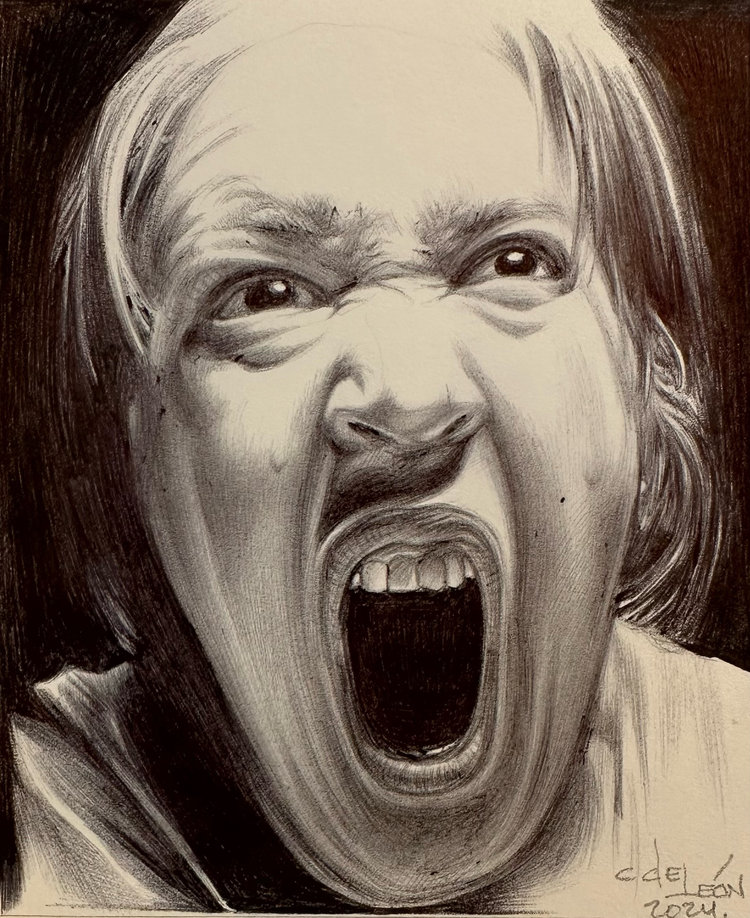 Museum art by Charlie De Leon